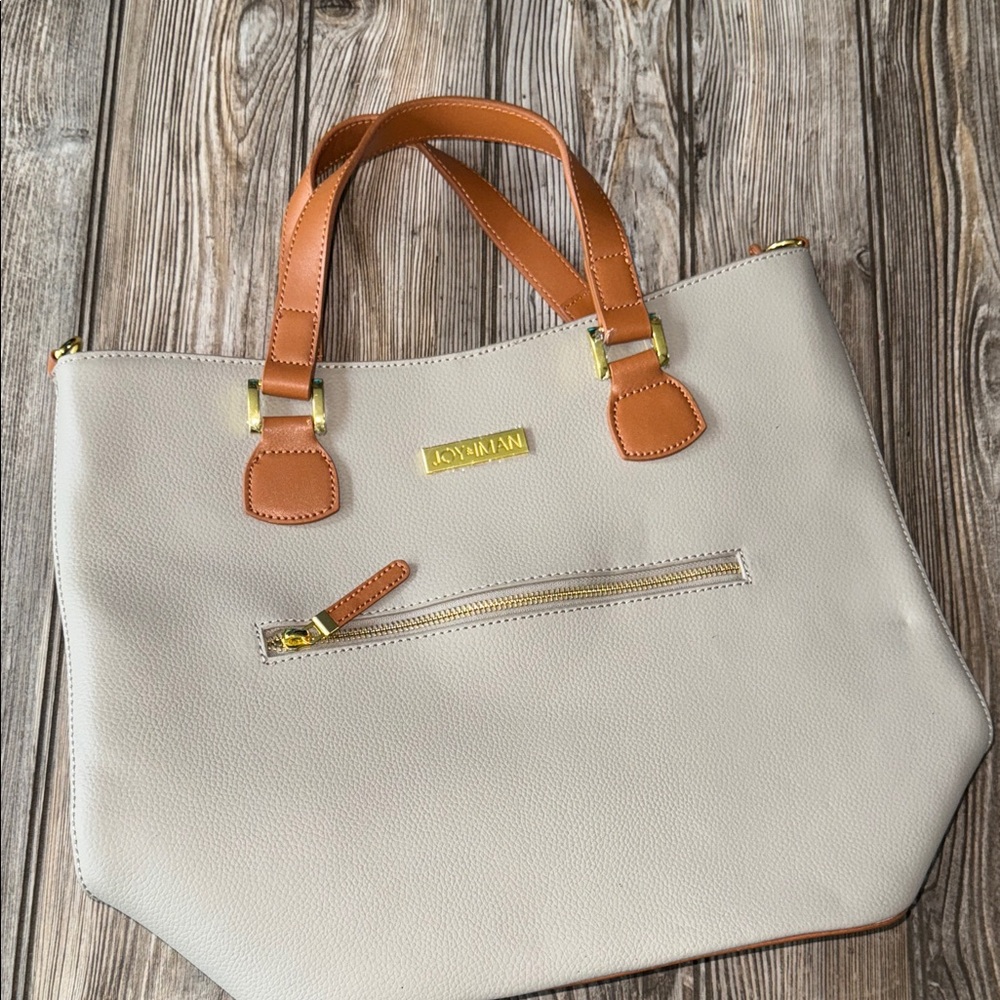 Joy & Iman Brown Women's Tote Bag